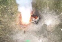 Border guards in southern Ukraine destroyed occupiers' quad bikes, communication antenna, and robot