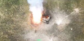 Border guards in southern Ukraine destroyed occupiers' quad bikes, communication antenna, and robot