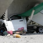 Two people died in Thailand due to another crane collapse that crushed cars