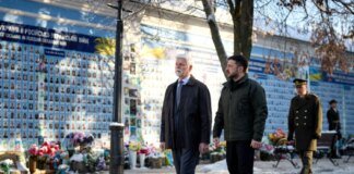 Czech President's visit to Kyiv: Zelenskyy and Pavel honored the memory of fallen Ukrainian defenders