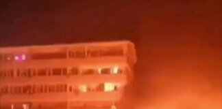 Russian air defense missile hit a residential building in Russia's Krasnodar Krai