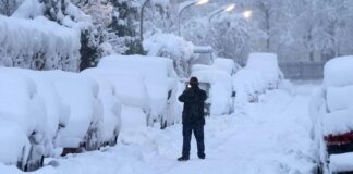 Heavy snowfalls and storms paralyzed energy and transport in Europe