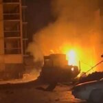 Odesa under night attack: woman injured, infrastructure facility damaged