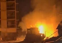 Odesa under night attack: woman injured, infrastructure facility damaged