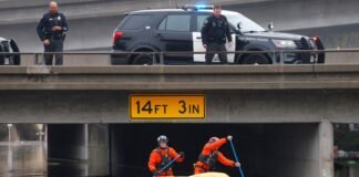 40 New Year’s Day flights were diverted away from San Diego after a storm hit the city