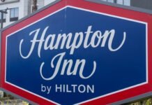 DHS said ICE agents’ Hilton reservations were canceled at an independently owned Hampton Inn