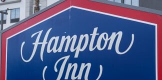 DHS said ICE agents’ Hilton reservations were canceled at an independently owned Hampton Inn