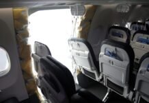 A pilot on the Alaska Airlines flight that lost a door plug is suing the airline for $10m, saying it tried to blame the crew