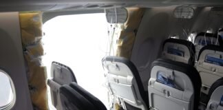 A pilot on the Alaska Airlines flight that lost a door plug is suing the airline for $10m, saying it tried to blame the crew