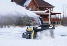 Man uses $4,999 autonomous snow blower to clear his driveway during winter storm: ‘I’m inside sipping a coffee’
