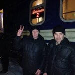 Ukrzaliznytsia showed the return of 116 Ukrainians released from captivity home