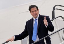 Rubio arrived in Slovakia as part of his European tour