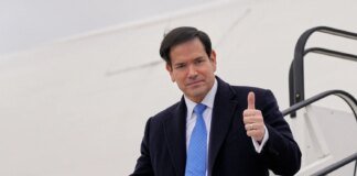 Rubio arrived in Slovakia as part of his European tour
