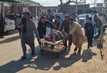 Two terrorist attacks in Pakistan: a car bomb explosion and a suicide attack