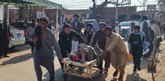Two terrorist attacks in Pakistan: a car bomb explosion and a suicide attack