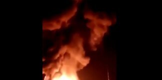 SBU drones hit the Velikolukskaya oil depot in Russia's Pskov region – source