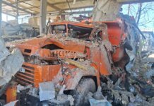 Enemy launched a missile strike on the regional road service: the road industry base was destroyed