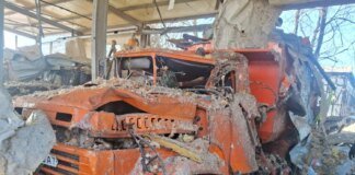 Enemy launched a missile strike on the regional road service: the road industry base was destroyed