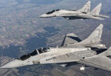 Poland scrambled fighter jets and put air defense systems on alert due to massive shelling of Ukraine