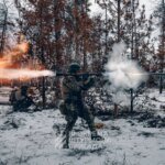 The General Staff of the Armed Forces of Ukraine reported 120 combat engagements on the front line during February 27