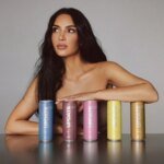 Kim Kardashian unveiled a new energy drink and faced criticism over promotional photos