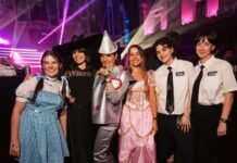 I go clubbing with my 4 daughters in matching outfits. It’s got us through hard times.