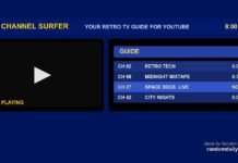 Channel Surfer app turns YouTube into a retro cable TV