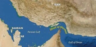 Iran closed the Strait of Hormuz and threatens to set fire to vessels attempting to pass through