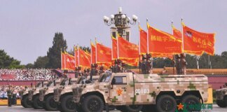 China declared a defense budget of $277 billion for 2026