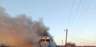 Enemy UAV attacked a passenger train in Sumy region, passengers evacuated