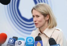 Kallas responded to Trump's words with a warning to allies regarding the Strait of Hormuz, mentioning Ukraine