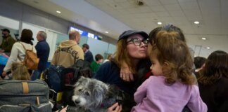 Greece evacuated citizens along with their pets from the war zone in the Middle East