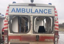Enemy drone attacked ambulance in Kharkiv region, there are wounded