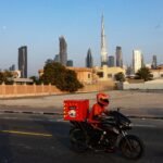 Missile Attacks Are Overwhelming the Gulf. Delivery Drivers Are Still on the Roads