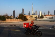 Missile Attacks Are Overwhelming the Gulf. Delivery Drivers Are Still on the Roads