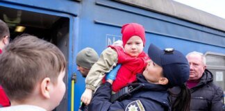Rivne region received the fifth evacuation train with IDPs from Donetsk region