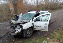 Russians deliberately attacked a police car in Sumy region, law enforcement officer wounded
