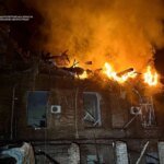 Two dead and 27 wounded in Dnipro after a night attack by Russians on the city