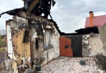 Advisor to the Minister of Defense "Flash" showed a destroyed house after a Russian attack