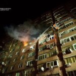 Seven people, including two children, were injured in Dnipro after a Russian attack