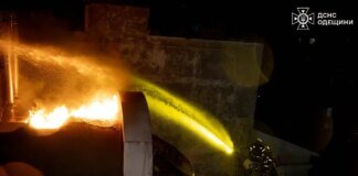 Russian drones attacked a foreign vessel near the port of Odesa