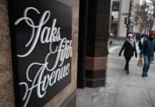 Bankrupt luxury retailer Saks plans to ditch its corporate jet