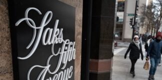 Bankrupt luxury retailer Saks plans to ditch its corporate jet