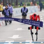 China’s robot half-marathon broke an important record — and made for plenty of laughs