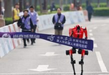 China’s robot half-marathon broke an important record — and made for plenty of laughs