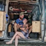 My partner and I lived in a camper van for 3 years before I had an unexpected pregnancy. It changed everything for us.