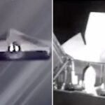 Ukraine teamed up its sea and interceptor drones for the first time to down a Russian Shahed