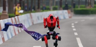 A Humanoid Robot Set a Half-Marathon Record in China