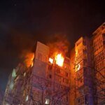 The enemy attacked Odesa – fires broke out in two high-rise buildings