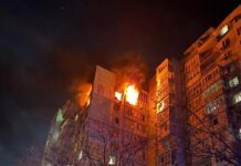 The enemy attacked Odesa – fires broke out in two high-rise buildings